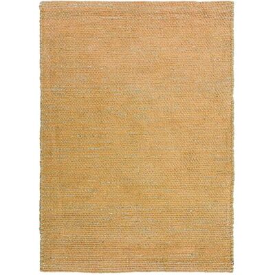The Deco Factory ROSTYLE - Alfombra artesanal en yute y algodón chenilla 120 x 170 cm Amarillo Ocre The Deco Factory ROSTYLE - Alfombra artesanal en yute y algodón chenilla 120 x 170 cm Amarillo Ocre