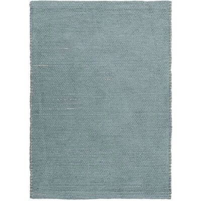 The Deco Factory ROSTYLE - Alfombra artesanal en yute y algodón gris claro 120x170 The Deco Factory ROSTYLE - Alfombra artesanal en yute y algodón gris claro 120x170