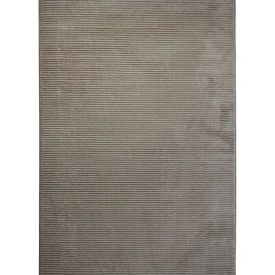 The Deco Factory TEXTURA LIGNES - Alfombra moderna con patrones de líneas beige - 120x170 The Deco Factory TEXTURA LIGNES - Alfombra moderna con patrones de líneas beige - 120x170