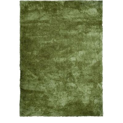 The Deco Factory Cocoon - Alfombra de pelo largo y suave - Verde oxidado - 160x230 cm The Deco Factory Cocoon - Alfombra de pelo largo y suave - Verde oxidado - 160x230 cm