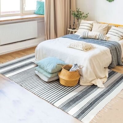 Deco Factory Terra Cotton - Alfombra étnica 160x230cm Deco Factory Terra Cotton - Alfombra étnica 160x230cm