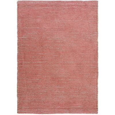 The Deco Factory ROSTYLE - Alfombra artesanal de yute y chenilla de algodón 160x230 - Terracota The Deco Factory ROSTYLE - Alfombra artesanal de yute y chenilla de algodón 160x230 - Terracota