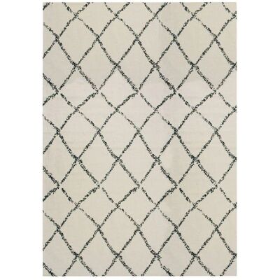 TheDecoFactory Tapis Berbère Losange - Coton - 190x290 cm - Naturel - Publicité TheDecoFactory Tapis Berbère Losange - Coton - 190x290 cm - Naturel - Publicité