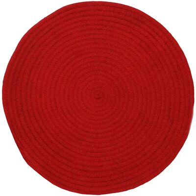 MonBeauTapis Pflaume Tam Tam Tapis - Coton 70x70 cm - Tapis - Publicité MonBeauTapis Pflaume Tam Tam Tapis - Coton 70x70 cm - Tapis - Publicité