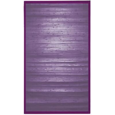 The Deco Factory Solo Bamboo - Tapis en bambou à larges lattes - Violet - Publicité The Deco Factory Solo Bamboo - Tapis en bambou à larges lattes - Violet - Publicité