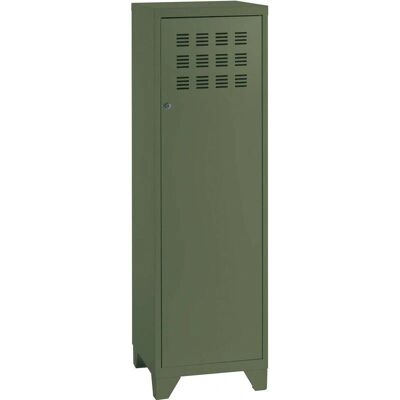 Armoire en acier kaki Pierre Henry avec étagères - Armoire de rangement - Publicité Armoire en acier kaki Pierre Henry avec étagères - Armoire de rangement - Publicité