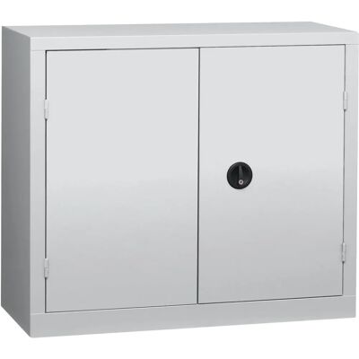 JPG Armoire Monobloc en Acier - Gris - 120x100 cm - Publicité JPG Armoire Monobloc en Acier - Gris - 120x100 cm - Publicité