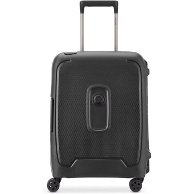 DELSEY PARIS Moncey 4 Kółka Trolley Slim Line 55 cm - czarny DELSEY PARIS Moncey 4 Kółka Trolley Slim Line 55 cm - czarny