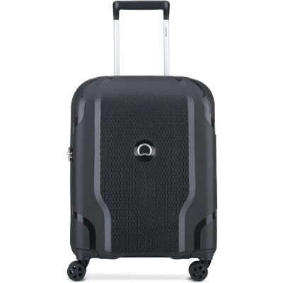 DELSEY PARIS Clavel 4 Kółkowy Trolley 55 cm Slim - czarny DELSEY PARIS Clavel 4 Kółkowy Trolley 55 cm Slim - czarny
