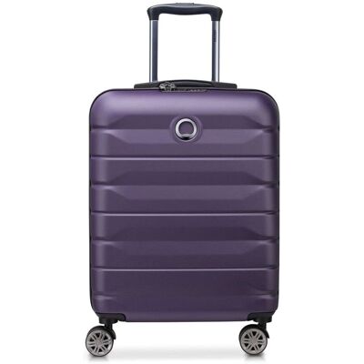 DELSEY PARIS Air Armour 4 Wheel Trolley Slim Line 55 cm - violet foncé - Publicité DELSEY PARIS Air Armour 4 Wheel Trolley Slim Line 55 cm - violet foncé - Publicité