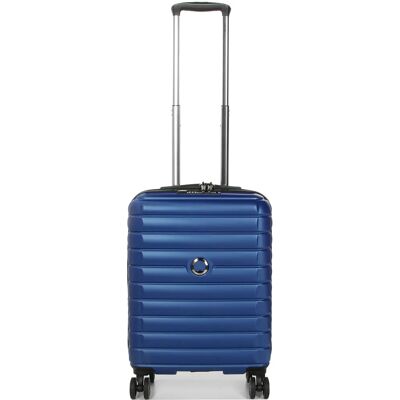 DELSEY PARIS Shadow 5.0 Slim 4 Wheel Trolley 55 cm - blue DELSEY PARIS Shadow 5.0 Slim 4 Wheel Trolley 55 cm - blue
