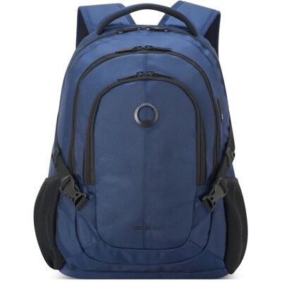 Delsey Paris Element Rucksack - Leicht, Gepolstertes Laptopfach, Blau Delsey Paris Element Rucksack - Leicht, Gepolstertes Laptopfach, Blau
