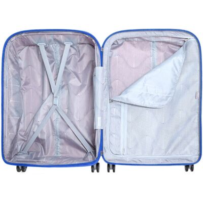 DELSEY PARIS Clavel Trolley 4 Roues 76 cm - bleu - Publicité DELSEY PARIS Clavel Trolley 4 Roues 76 cm - bleu - Publicité