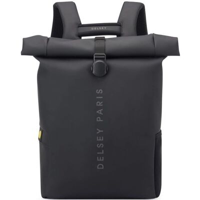 Delsey Paris Turenne Soft plecak RFID ochrona 46 cm kieszeń na laptopa czarny Delsey Paris Turenne Soft plecak RFID ochrona 46 cm kieszeń na laptopa czarny