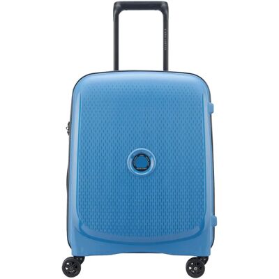 DELSEY PARIS Belmont Plus Trolley 4 Kółka 55 cm Slim Line - niebieski cynk mr DELSEY PARIS Belmont Plus Trolley 4 Kółka 55 cm Slim Line - niebieski cynk mr