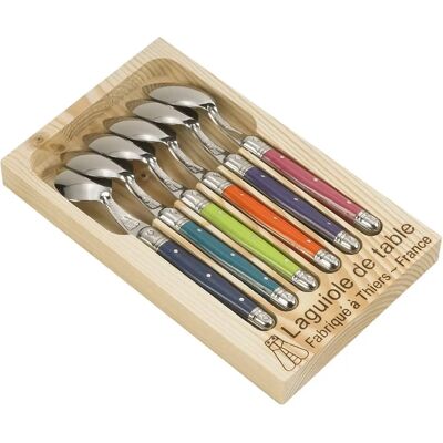 Laguiole Jean Dubost London Mix 97/13154 - Set med 6 kaffeskedar Laguiole Jean Dubost London Mix 97/13154 - Set med 6 kaffeskedar
