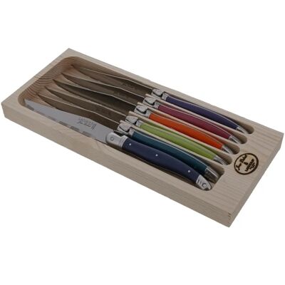 Jean Dubost Laguiole 97131 London Mix - 6-delars bestickset Jean Dubost Laguiole 97131 London Mix - 6-delars bestickset