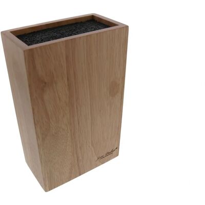 Soporte para cuchillos Jean Dubost Smart - Madera de hévéa duradera - Seguro y elegante Soporte para cuchillos Jean Dubost Smart - Madera de hévéa duradera - Seguro y elegante