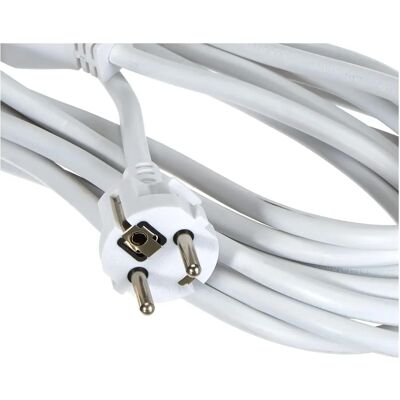 Rallonge Expert Line 5m Blanche - 16A, 3x1,5mm², Sécurité enfant - Publicité Rallonge Expert Line 5m Blanche - 16A, 3x1,5mm², Sécurité enfant - Publicité