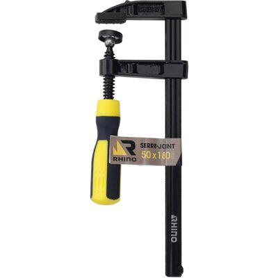 RHINO Zacisk 50x180mm - Ciężki Zacisk dla Murarzy i Stolarzy RHINO Zacisk 50x180mm - Ciężki Zacisk dla Murarzy i Stolarzy