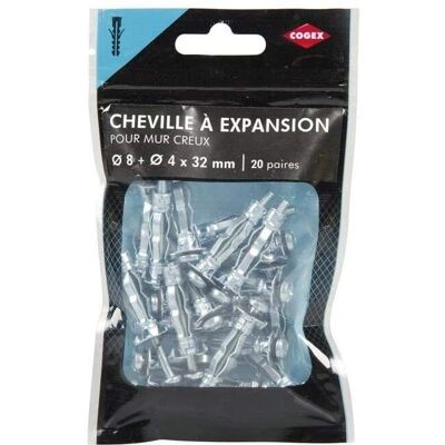 Zestaw zacisków stalowych COGEX - 1018mm - 8 sztuk - Mocowanie Zestaw zacisków stalowych COGEX - 1018mm - 8 sztuk - Mocowanie