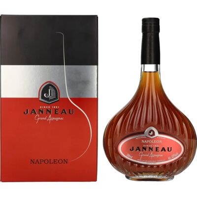 Janneau Napoleon Grand Armagnac - Baco, Ugni Blanc - 10-12 Jaar - 0,7L Janneau Napoleon Grand Armagnac - Baco, Ugni Blanc - 10-12 Jaar - 0,7L