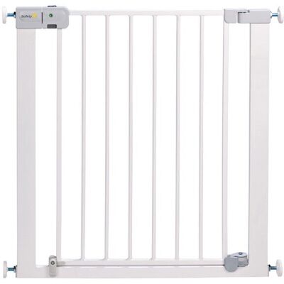 Safety 1st Auto Close Baby Safety Gate - Metal White Safety 1st Auto Close Baby Safety Gate - Metal White
