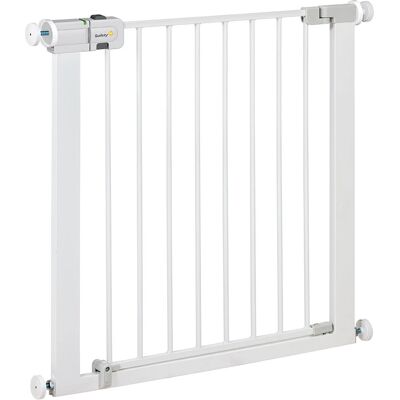 Safety 1st SecurTech Porte de Sécurité Métallique à Fermeture Simple - Barrière de Sécurité pour Bébé - Publicité Safety 1st SecurTech Porte de Sécurité Métallique à Fermeture Simple - Barrière de Sécurité pour Bébé - Publicité