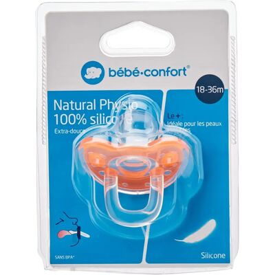 Sucette Bebeconfort - Physio Naturel - 18-36 mois Sucette Bebeconfort - Physio Naturel - 18-36 mois
