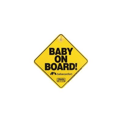 Bebeconfort Baby On Board Autotecken - Gelb - 12,5cm Bebeconfort Baby On Board Autotecken - Gelb - 12,5cm