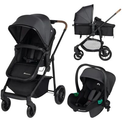 Bebeconfort Gris 3-en-1 Poussette Siège Auto - Système de Voyage Bebeconfort Gris 3-en-1 Poussette Siège Auto - Système de Voyage