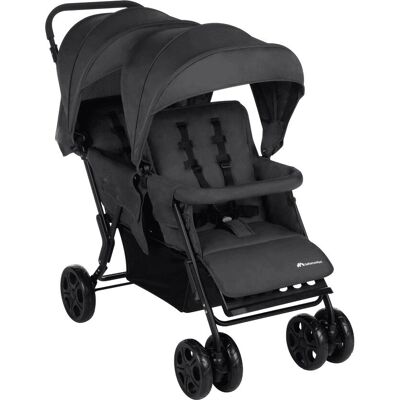 Bébé Confort Podwójny Wózek - Lekki Grafit Bébé Confort Podwójny Wózek - Lekki Grafit