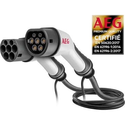AEG 5124 5m 32A Triphasé Electric Vehicle Charging Cable AEG 5124 5m 32A Triphasé Electric Vehicle Charging Cable