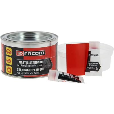 Remplisseur Facom Standard 500 g - Polyester, Trou, Fissure - Publicité Remplisseur Facom Standard 500 g - Polyester, Trou, Fissure - Publicité