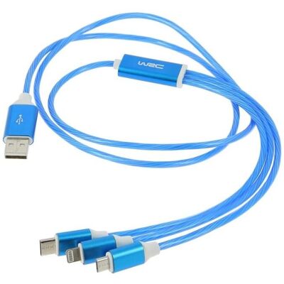 WRC - 007271 - 3-in-1 USB-C Micro-USB Lightning - Cable WRC - 007271 - 3-in-1 USB-C Micro-USB Lightning - Cable