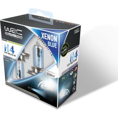 WRC Luce Blue Xenon H4 60/55W - Lampadina auto WRC Luce Blue Xenon H4 60/55W - Lampadina auto