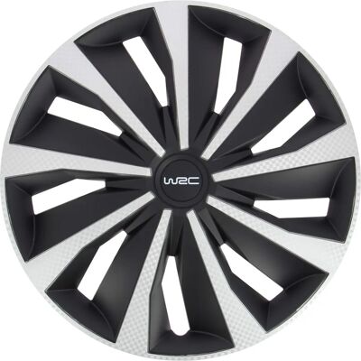 WRC Carbon Look 14-inch Wheel Covers - 4 pcs WRC Carbon Look 14-inch Wheel Covers - 4 pcs