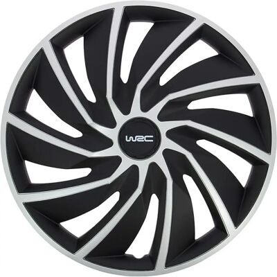 WRC Radkappen 7598 Grau Schwarz/Grau - 15 Zoll, 4 Stück WRC Radkappen 7598 Grau Schwarz/Grau - 15 Zoll, 4 Stück