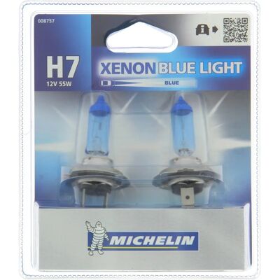 Michelin 008757 H7 12V 55W Blaues Licht Scheinwerferlampe - Scheinwerferlampe für Auto Michelin 008757 H7 12V 55W Blaues Licht Scheinwerferlampe - Scheinwerferlampe für Auto