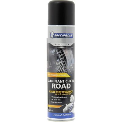 Lubrifiant chaîne MICHELIN - Moto road - 400 ml Lubrifiant chaîne MICHELIN - Moto road - 400 ml