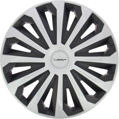 Michelin NVS04 14 ιντσών Μαύρο/Ασήμι Κάλυμμα τροχού - Κάλυμμα τροχού Michelin NVS04 14 ιντσών Μαύρο/Ασήμι Κάλυμμα τροχού - Κάλυμμα τροχού