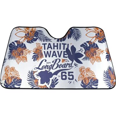 LONGBOARD Pare-soleil plage - Protection pare-brise L 130x170cm - Publicité LONGBOARD Pare-soleil plage - Protection pare-brise L 130x170cm - Publicité