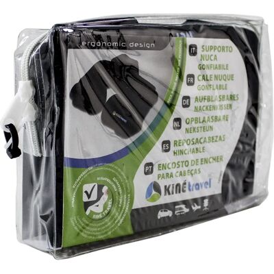 Kiné Travel Almohada de Viaje - Inflable y Soporte Kiné Travel Almohada de Viaje - Inflable y Soporte