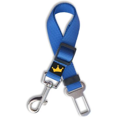 Ceinture de Sécurité pour Animaux Fidelami - Réglable 45-65cm - Bleu Ceinture de Sécurité pour Animaux Fidelami - Réglable 45-65cm - Bleu