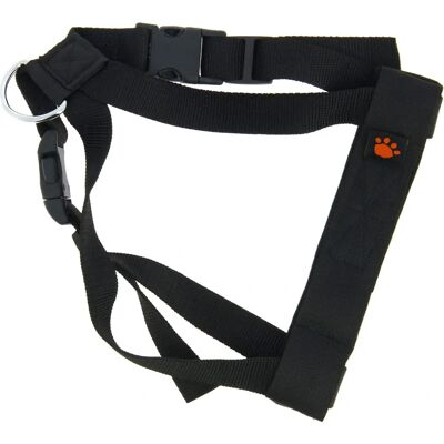 Harnais de Voiture pour Chiens Ajustable - Noir Harnais de Voiture pour Chiens Ajustable - Noir