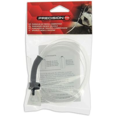 PRECISION STEEL Purga de frenos - Sistema hidráulico manual - 45cm tubo PRECISION STEEL Purga de frenos - Sistema hidráulico manual - 45cm tubo