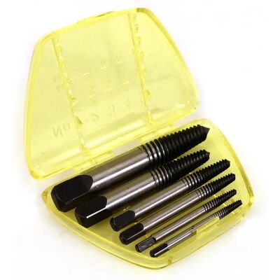 PRECISION STEEL Screw and Bolt Extractor Set - M3-M25 PRECISION STEEL Screw and Bolt Extractor Set - M3-M25
