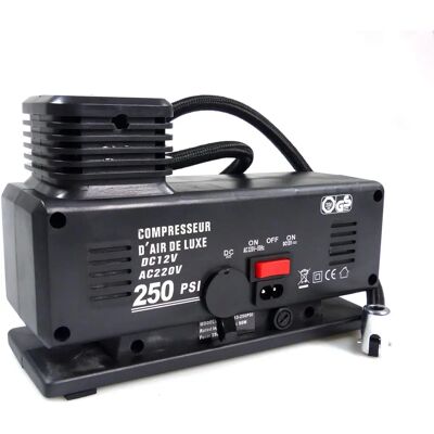 CARTEC 231793 Tragbarer elektrischer Kompressor - Reifenpumpe CARTEC 231793 Tragbarer elektrischer Kompressor - Reifenpumpe