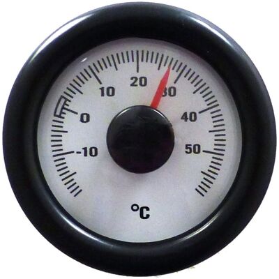 Carlinea 483312 Klassisches Analog-Thermometer - Auto-Thermometer -20°C/+60°C Carlinea 483312 Klassisches Analog-Thermometer - Auto-Thermometer -20°C/+60°C