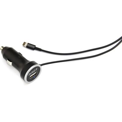 AUTO-T 540320 Car Charger - 1 USB, Lightning, Black - Mobile Device Charger AUTO-T 540320 Car Charger - 1 USB, Lightning, Black - Mobile Device Charger
